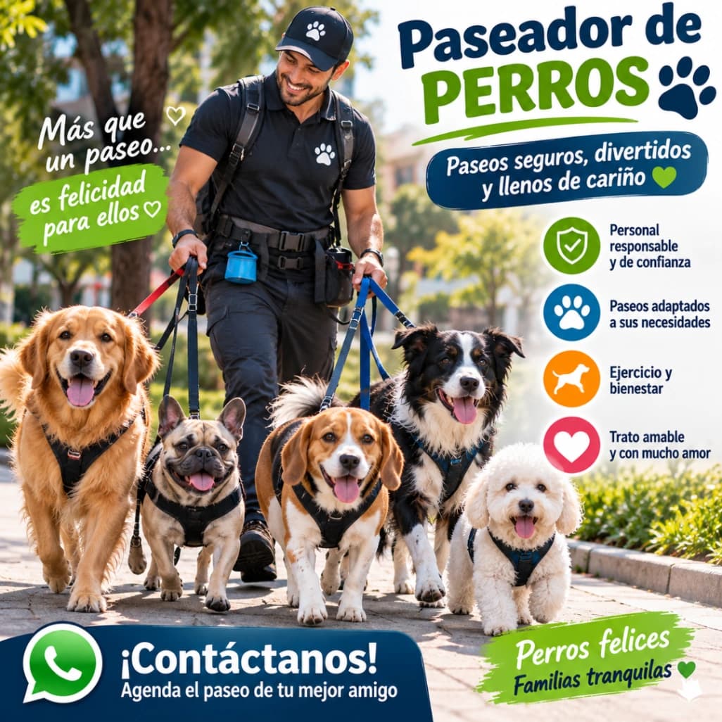 PASEADOR DE PERROS EN SANTA ANITA - foto 1