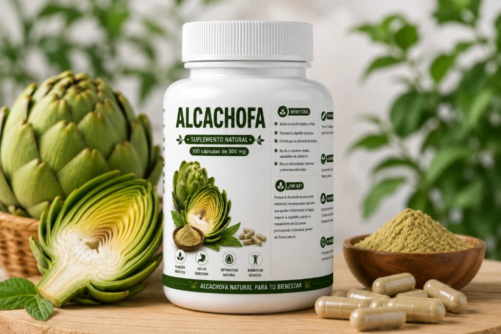 Alcachofa Frasco de 100 cápsulas - foto 1