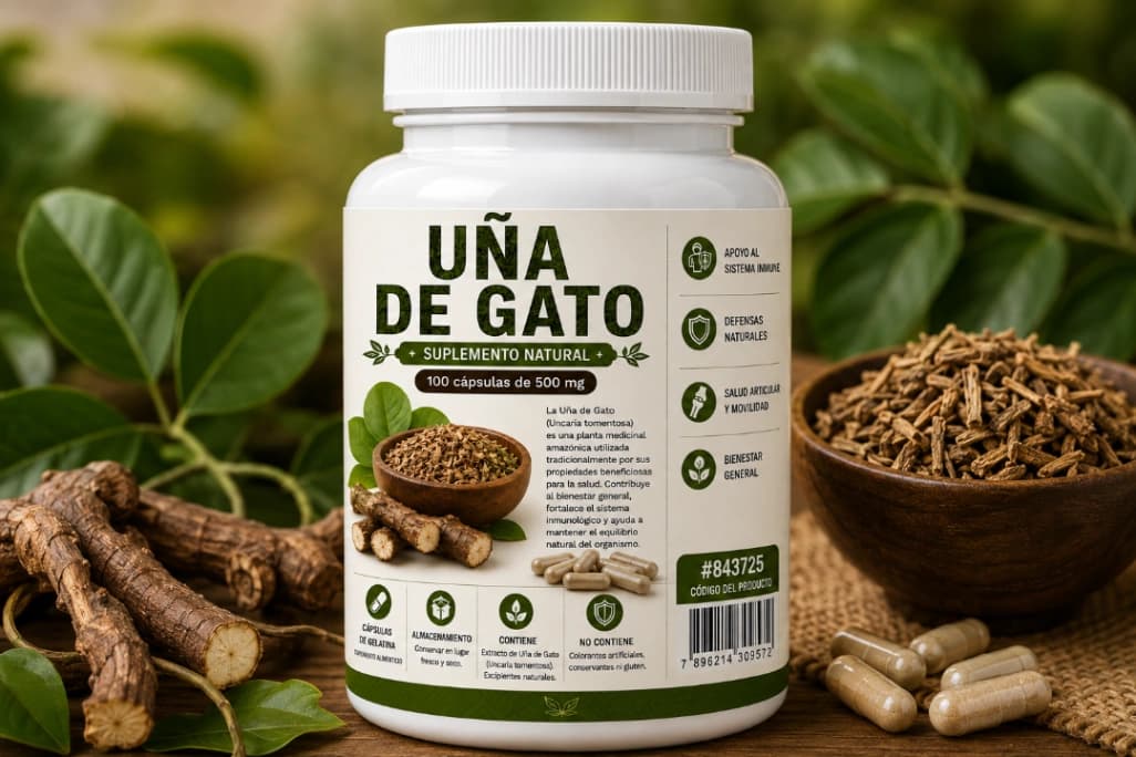 Uña de Gato 100 cápsulas - foto 1